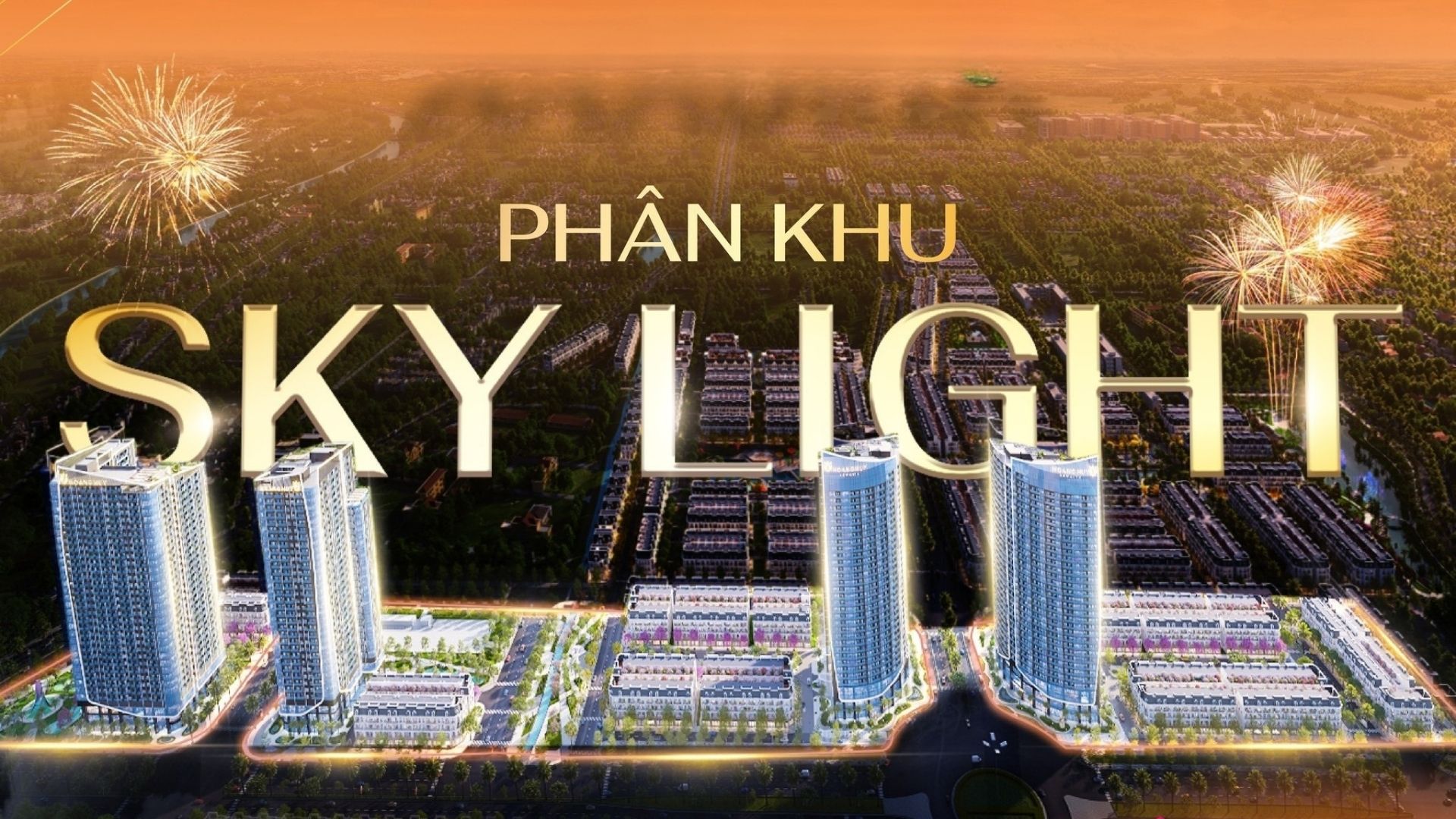 Phối cảnh dự án Hoàng Huy New City