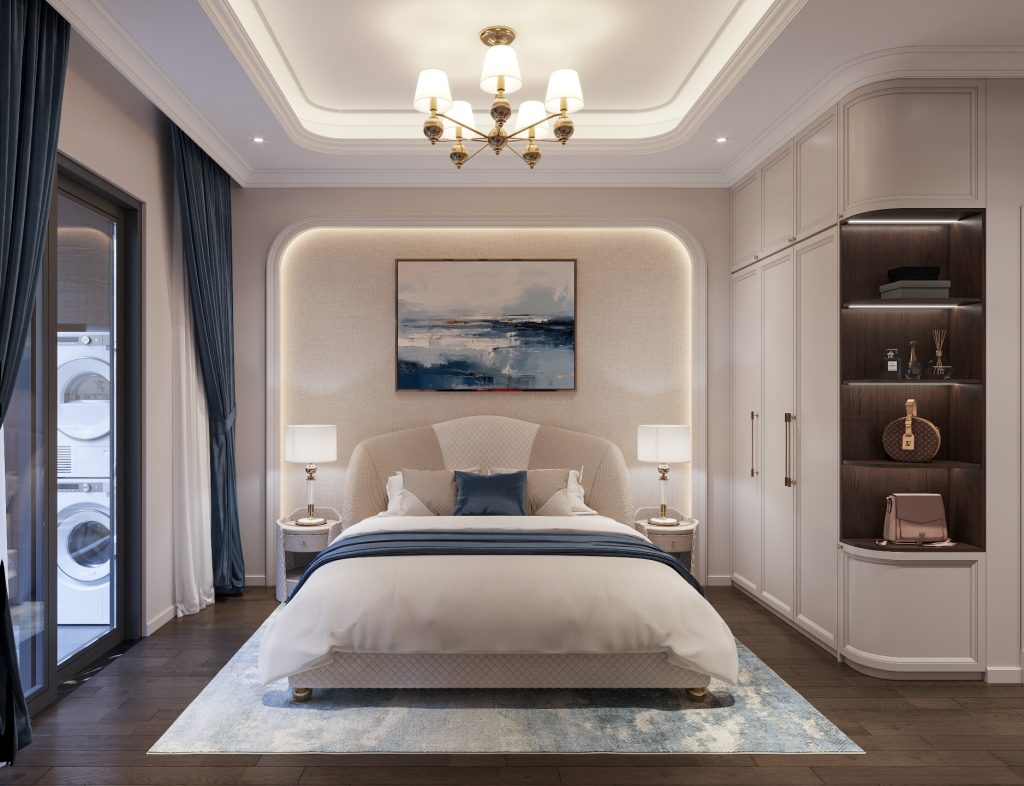 Căn hộ 2 phòng ngủ Hoàng Huy New City: Diện tích, thiết kế và giá bán 4 Hai phòng ngủ giúp căn hộ đáp ứng nhu cầu về không gian riêng tư cho các thành viên trong gia đình.