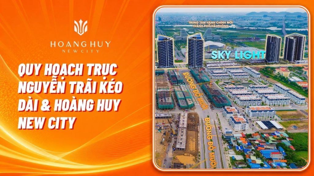 Quy Hoạch Trục Nguyễn Trãi Kéo Dài & Hoàng Huy New City 1 ket noi giao thong nguyen trai keo dai hoang huy new city