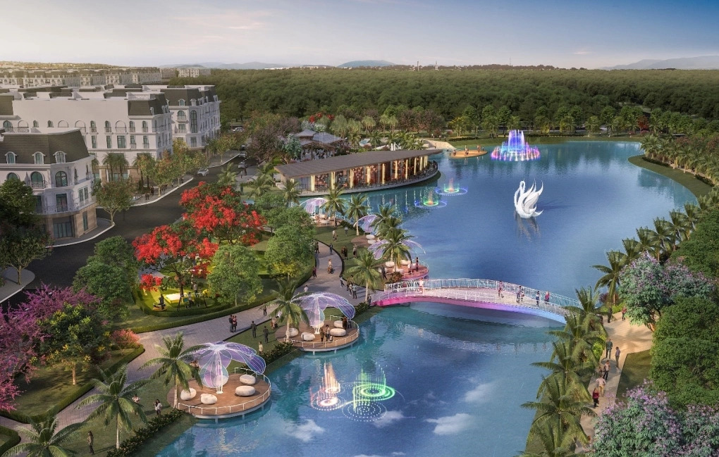 Cảnh quan Hoàng Huy New City
