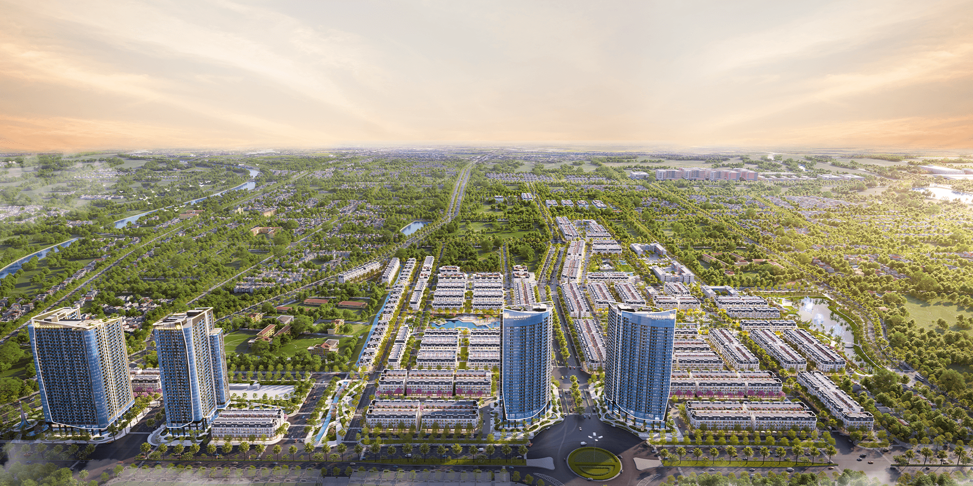 Khu Công Nghiệp Nam Cầu Kiền Tác Động Đến Hoàng Huy New City Thế Nào? 2 Bản đồ vị trí Hoàng Huy New City và khu vực Thủy Nguyên