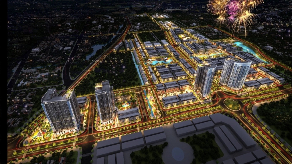 Phối cảnh Hoàng Huy New City