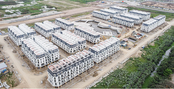 Bất động sản dòng tiền Hải Phòng: Cách tính trước khi xuống tiền 2 Tiến độ xây dựng Hoàng Huy New City tháng 12/2023