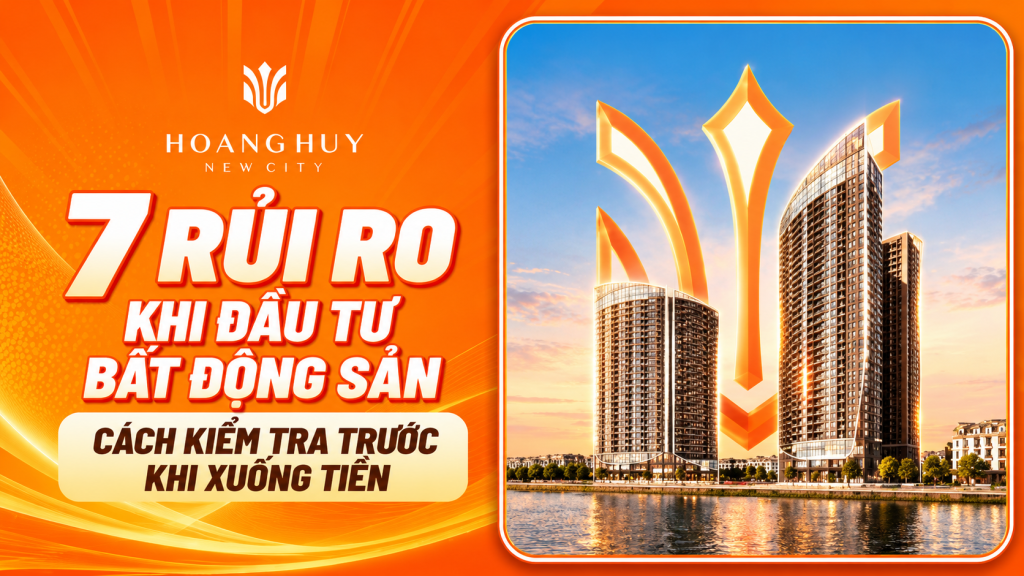 7 rủi ro khi đầu tư bất động sản và cách kiểm tra trước khi xuống tiền